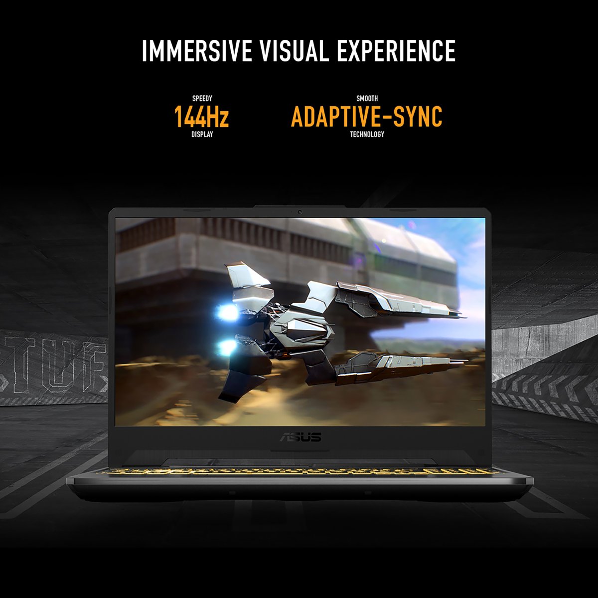 ASUS TUF Gaming A15 FA506NC-HN002W AMD Ryzen™ 5 7535HS Laptop 39.6 cm (15.6") Full HD 8 GB DDR5-SDRAM 512 GB SSD NVIDIA GeForce RTX 3050 Wi-Fi 6 (802.11ax) Windows 11 Home Black - Image 3