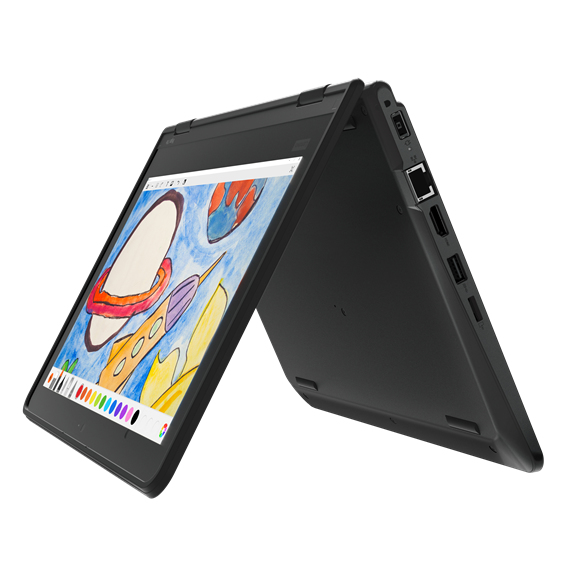 Lenovo ThinkPad Yoga 11e Intel® Pentium® Silver N5030 Hybrid (2-in-1) 29.5 cm (11.6") Touchscreen HD 8 GB DDR4-SDRAM 128 GB SSD Wi-Fi 5 (802.11ac) Windows 11 Home US English Black - Image 2