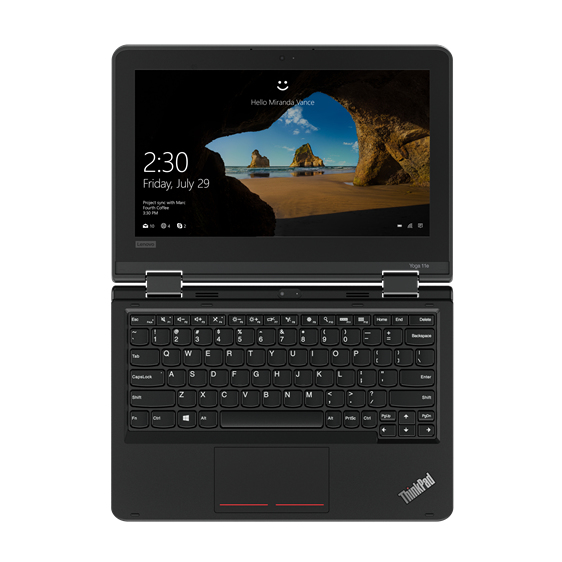 Lenovo ThinkPad Yoga 11e Intel® Pentium® Silver N5030 Hybrid (2-in-1) 29.5 cm (11.6") Touchscreen HD 8 GB DDR4-SDRAM 128 GB SSD Wi-Fi 5 (802.11ac) Windows 11 Home US English Black - Image 9