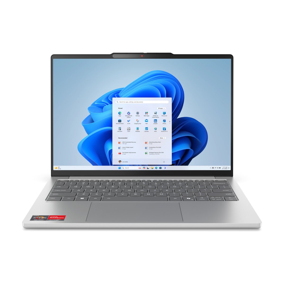 Lenovo IdeaPad Slim 5 13ARP10 AMD Ryzen™ 7 7735HS Laptop 33.8 cm (13.3") WUXGA 16 GB LPDDR5x-SDRAM 512 GB SSD Wi-Fi 6E (802.11ax) Windows 11 Home English Grey