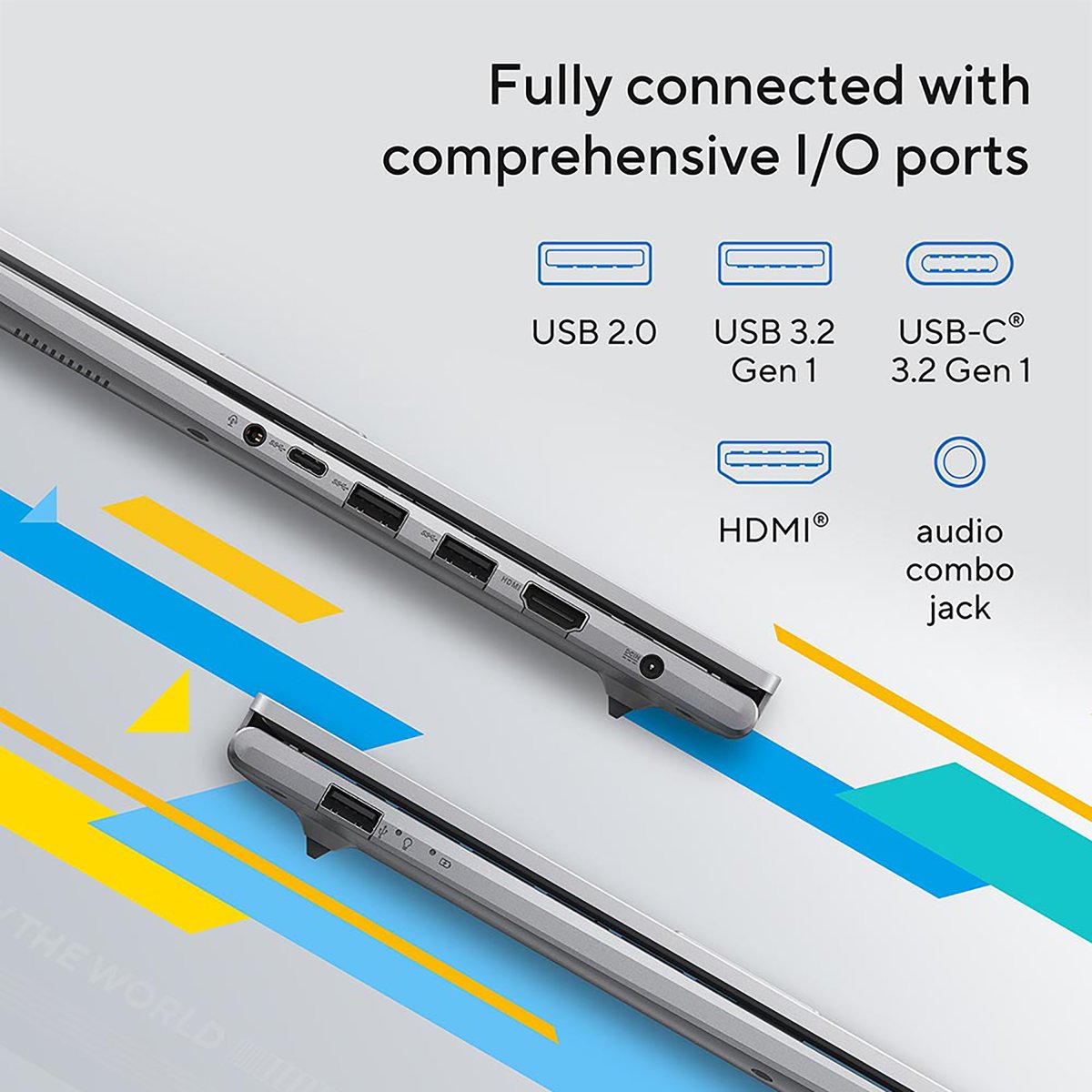 ASUS Vivobook 15 X1504VA-BQ4581W Intel Core 3 100U Laptop 39.6 cm (15.6") Full HD 8 GB DDR5-SDRAM 128 GB SSD Wi-Fi 6 (802.11ax) Windows 11 Home Silver - Image 6