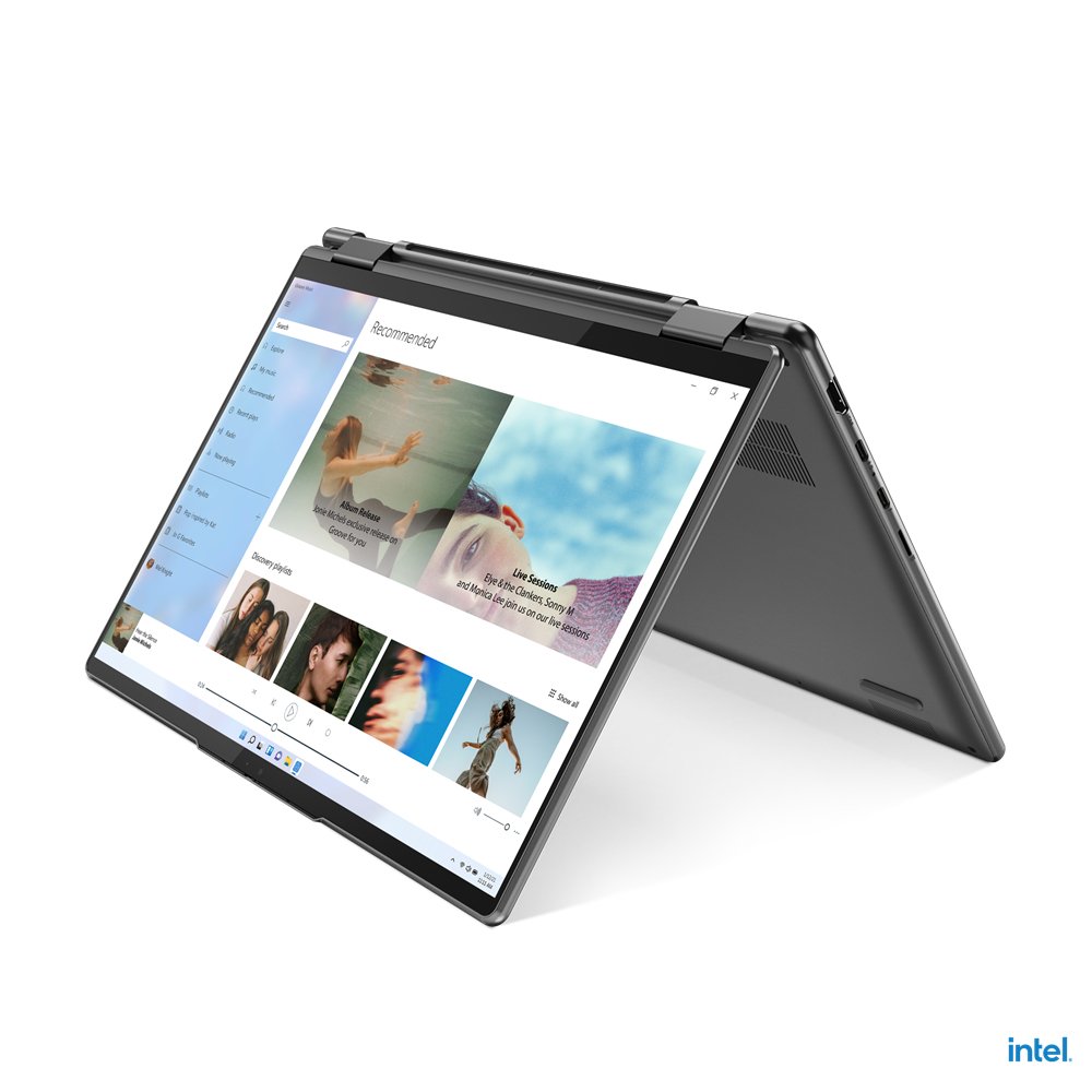 Lenovo Yoga 7 14IAL7 Intel® Core™ i5 i5-1235U Hybrid (2-in-1) 35.6 cm (14") Touchscreen 2.2K 8 GB LPDDR5-SDRAM 512 GB SSD Wi-Fi 6E (802.11ax) Windows 11 Home UK English Grey - Image 3