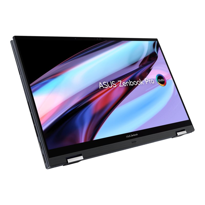 ASUS Zenbook Pro 15 Flip OLED UP6502ZD-M8023W laptop Intel® Core™ i7 i7-12700H Hybrid (2-in-1) 39.6 cm (15.6") Touchscreen 2.8K 16 GB LPDDR5-SDRAM 1 TB SSD Intel Arc A370M Wi-Fi 6E (802.11ax) Windows 11 Home Black - Image 3