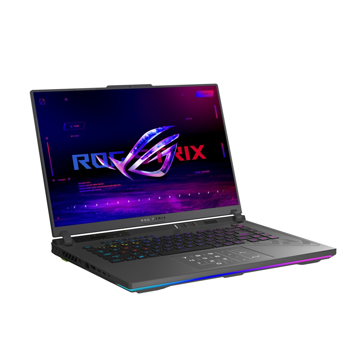 ASUS ROG Strix G16 G614JI-N4046W Intel® Core™ i9 i9-13980HX Laptop 40.6 cm (16") WQXGA 16 GB DDR5-SDRAM 1 TB SSD NVIDIA GeForce RTX 4070 Wi-Fi 6E (802.11ax) Windows 11 Home Green, Grey - Image 8