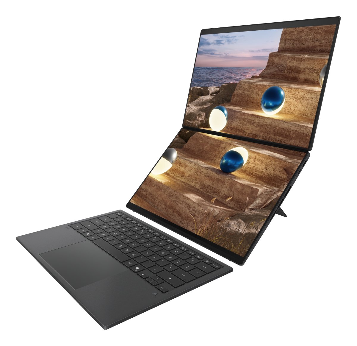 ASUS Zenbook Duo UX8407AA-SN102W Intel Core Ultra X9 388H Laptop 35.6 cm (14") Touchscreen 3K 32 GB LPDDR5x-SDRAM 1 TB SSD Wi-Fi 7 (802.11be) Windows 11 Home Grey - Image 12