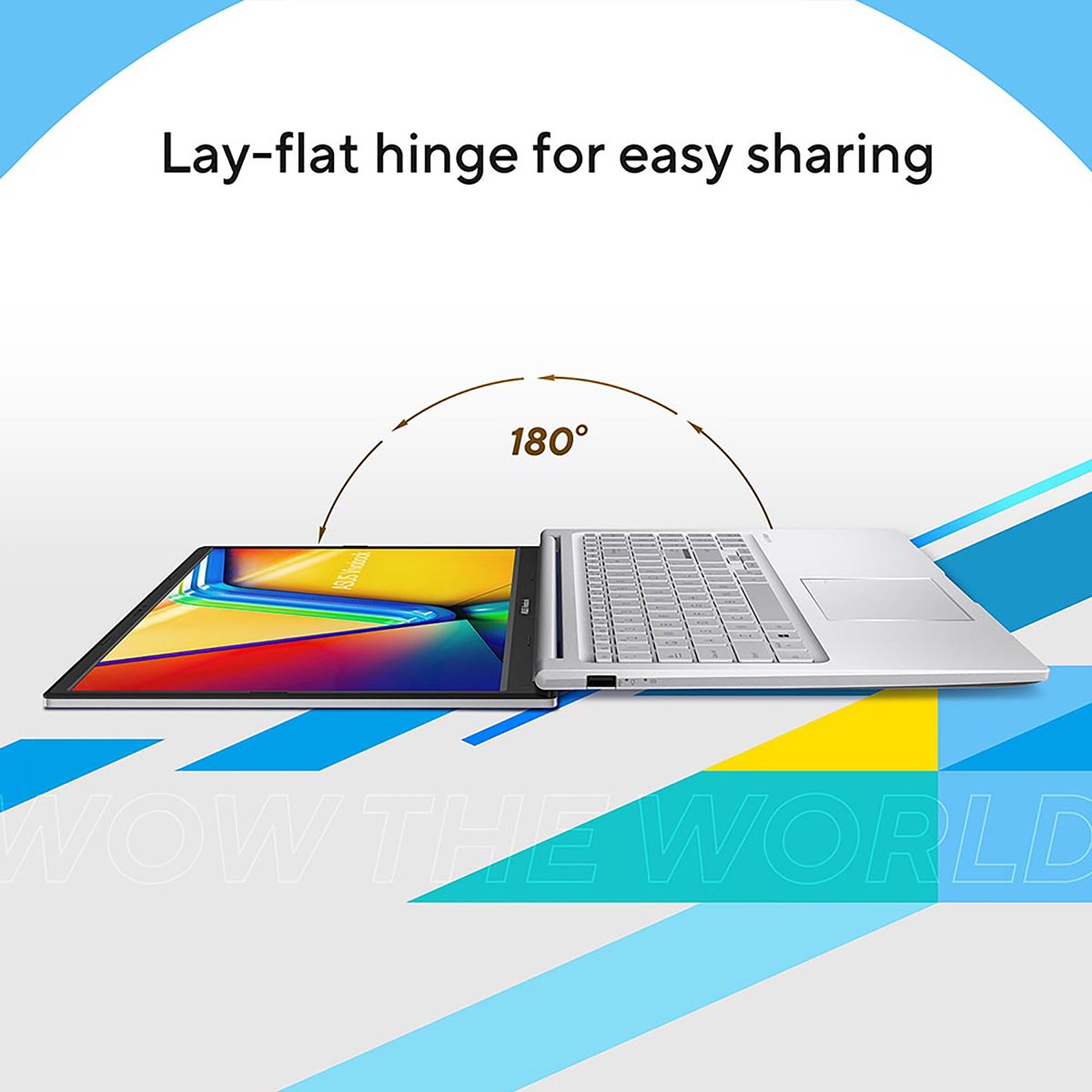 ASUS Vivobook 15 X1504VA-BQ4581W Intel Core 3 100U Laptop 39.6 cm (15.6") Full HD 8 GB DDR5-SDRAM 128 GB SSD Wi-Fi 6 (802.11ax) Windows 11 Home Silver - Image 7