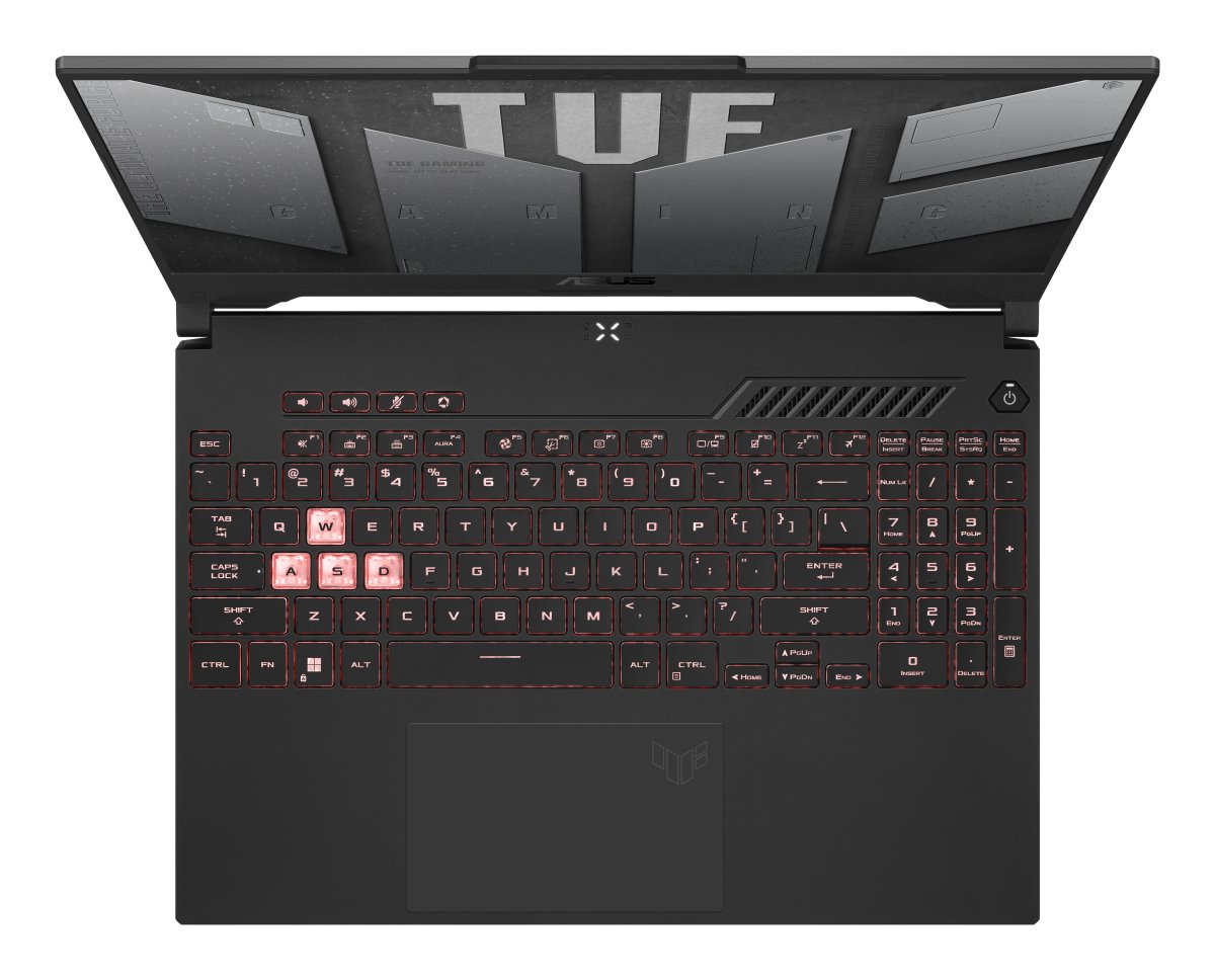 ASUS TUF Gaming A15 FA507NUR-LP012W AMD Ryzen™ 7 7435HS Laptop 39.6 cm (15.6") Full HD 16 GB DDR5-SDRAM 512 GB SSD NVIDIA GeForce RTX 4050 Wi-Fi 6 (802.11ax) Windows 11 Home Black, Grey - Image 4