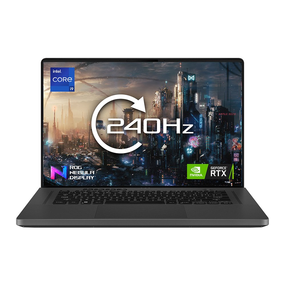 ASUS ROG Zephyrus G16 GU603VI-N4015W Intel® Core™ i9 i9-13900H Laptop 40.6 cm (16") WQXGA 16 GB DDR4-SDRAM 1 TB SSD NVIDIA GeForce RTX 4070 Wi-Fi 6E (802.11ax) Windows 11 Home Grey