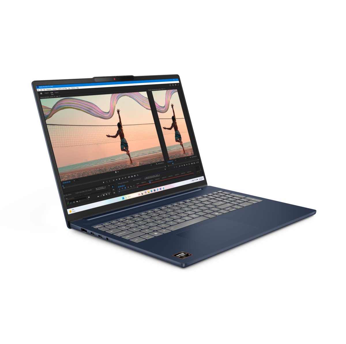 Lenovo IdeaPad Slim 5 16AHP10 AMD Ryzen™ 7 8845HS Laptop 40.6 cm (16") 2.8K 32 GB DDR5-SDRAM 1 TB SSD Wi-Fi 7 (802.11be) Windows 11 Home English Blue - Image 8