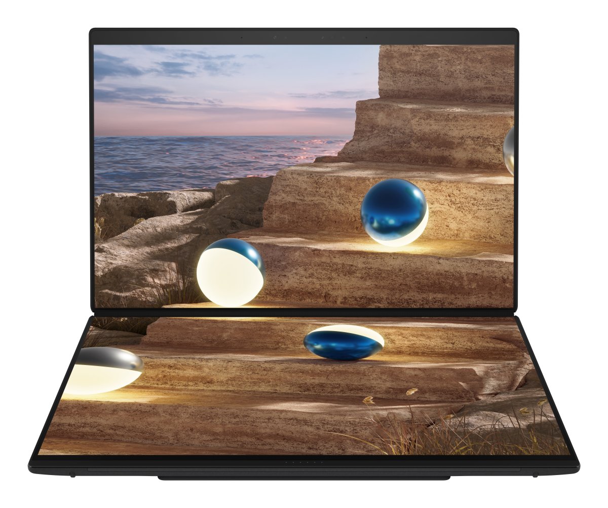 ASUS Zenbook Duo UX8407AA-SN102W Intel Core Ultra X9 388H Laptop 35.6 cm (14") Touchscreen 3K 32 GB LPDDR5x-SDRAM 1 TB SSD Wi-Fi 7 (802.11be) Windows 11 Home Grey - Image 2