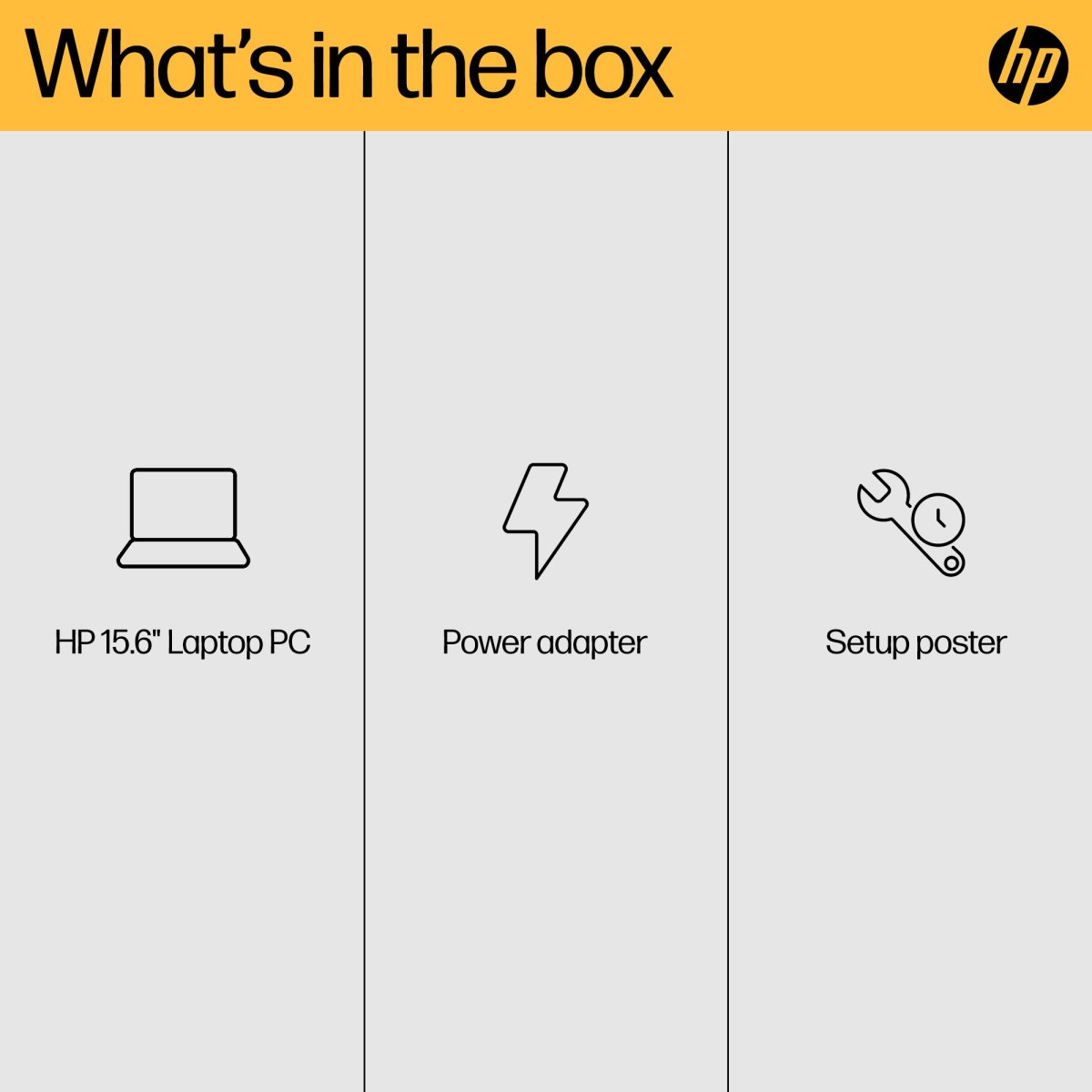 HP 15-fc0049na AMD Ryzen™ 5 7520U Laptop 39.6 cm (15.6") Full HD 16 GB LPDDR5-SDRAM 512 GB SSD Wi-Fi 6 (802.11ax) Windows 11 Home Silver - Image 5