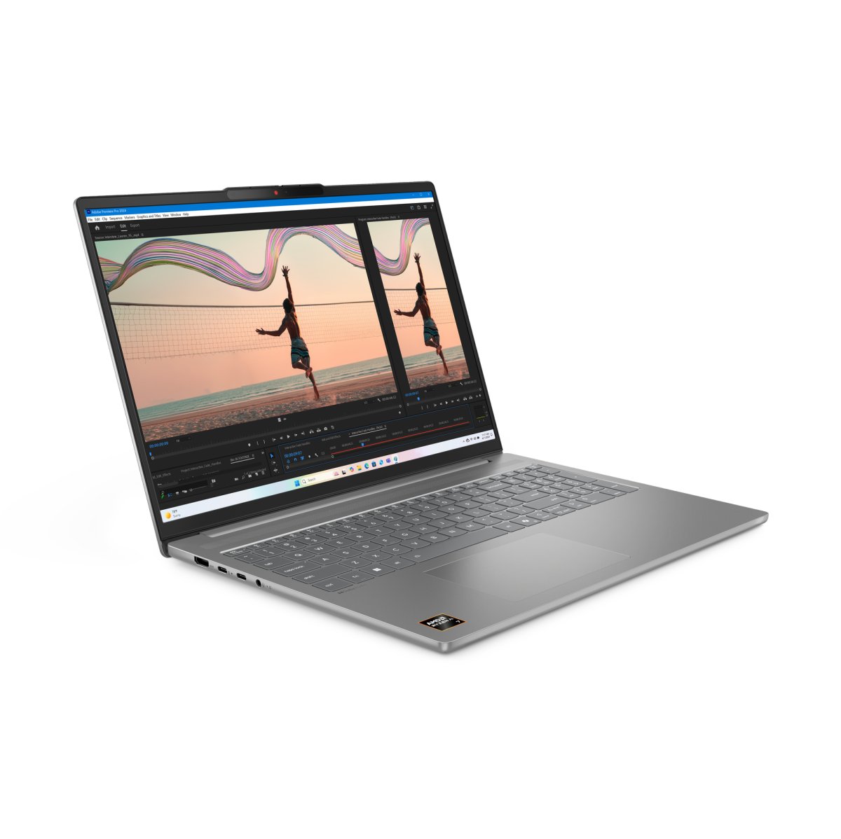 Lenovo IdeaPad Slim 5 16AKP10 Copilot+ PC AMD Ryzen™ AI 7 350 Laptop 40.6 cm (16") WUXGA 24 GB DDR5-SDRAM 1 TB SSD Wi-Fi 7 (802.11be) Windows 11 Home English Grey - Image 8