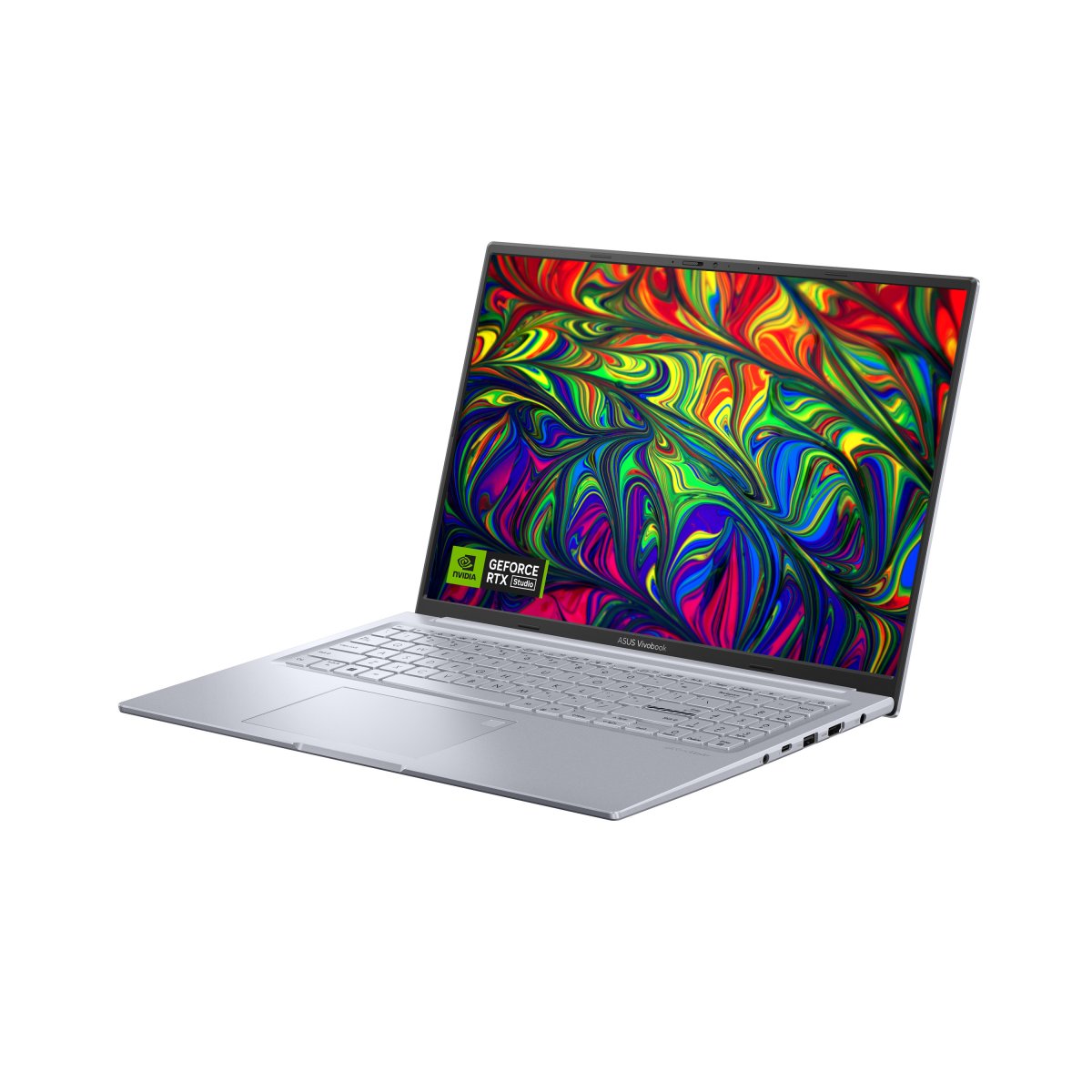 ASUS Vivobook 16X K3605ZU-N1058W Intel® Core™ i7 i7-12650H Laptop 40.6 cm (16") WUXGA 16 GB DDR4-SDRAM 512 GB SSD NVIDIA GeForce RTX 4050 Wi-Fi 6E (802.11ax) Windows 11 Home Silver - Image 2