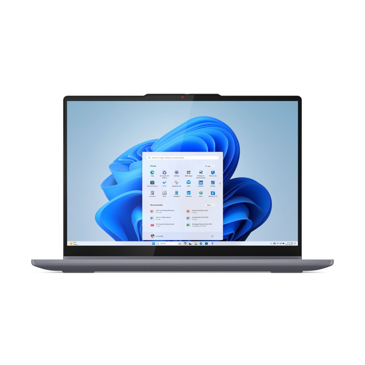 Lenovo IdeaPad 5 2-in-1 14AKP10 Copilot+ PC AMD Ryzen™ AI 5 340 Hybrid (2-in-1) 35.6 cm (14") Touchscreen WUXGA 16 GB LPDDR5x-SDRAM 256 GB SSD Wi-Fi 7 (802.11be) Windows 11 Home English Grey - Image 4