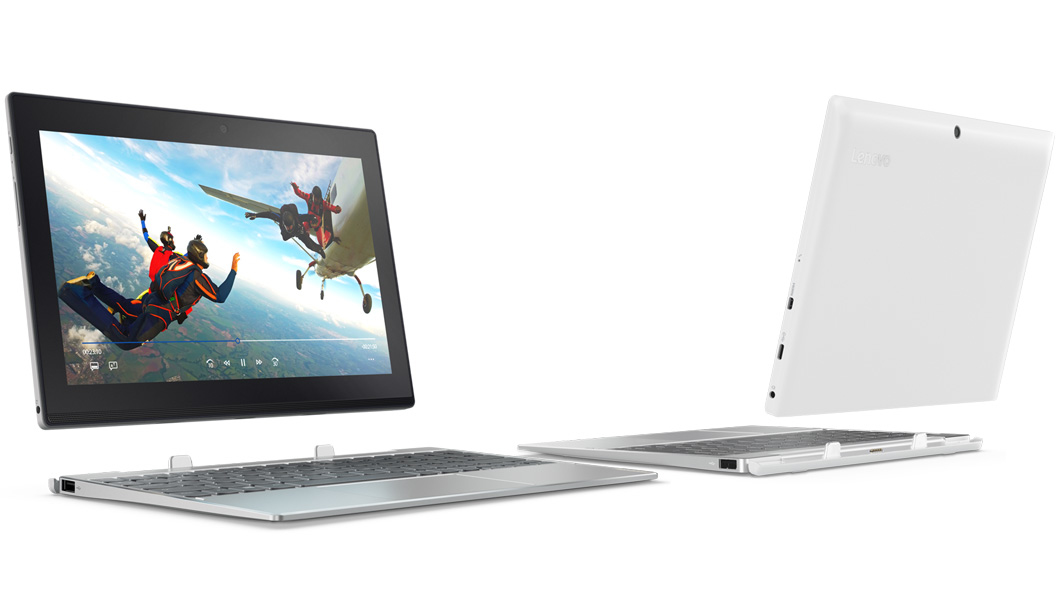 Lenovo Miix 320 Intel Atom® x5-Z8350 Hybrid (2-in-1) 25.6 cm (10.1") Touchscreen HD 4 GB DDR3-SDRAM 64 GB eMMC Windows 10 Home Silver - Image 2