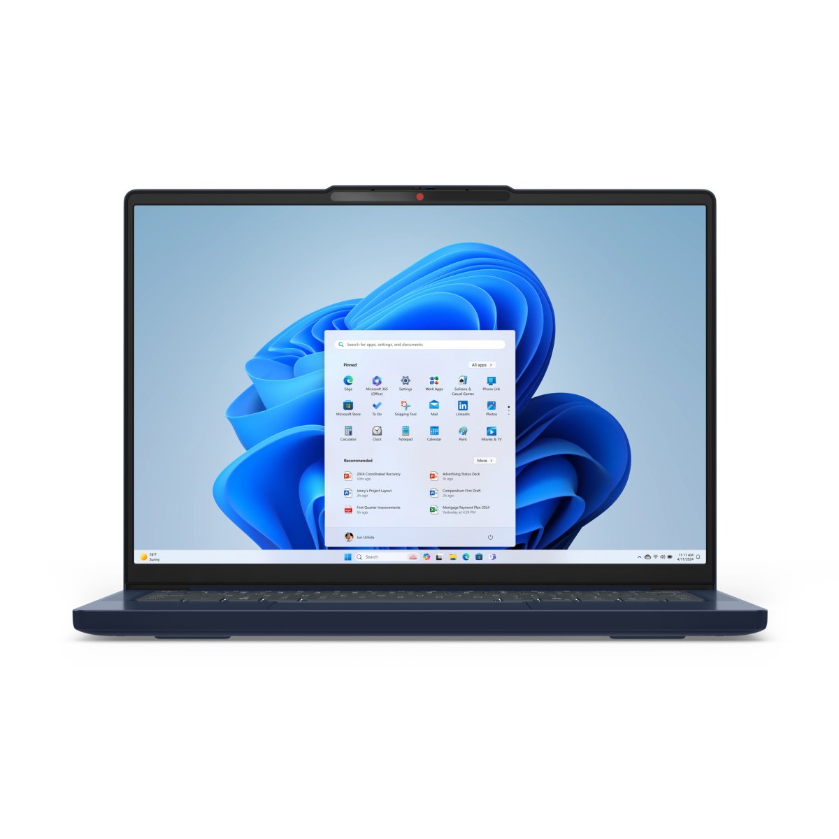 Lenovo IdeaPad Slim 3 14IRH10 Intel® Core™ i5 i5-13420H Laptop 35.6 cm (14") WUXGA 16 GB DDR5-SDRAM 512 GB SSD Wi-Fi 7 (802.11be) Windows 11 Home English Blue - Image 4