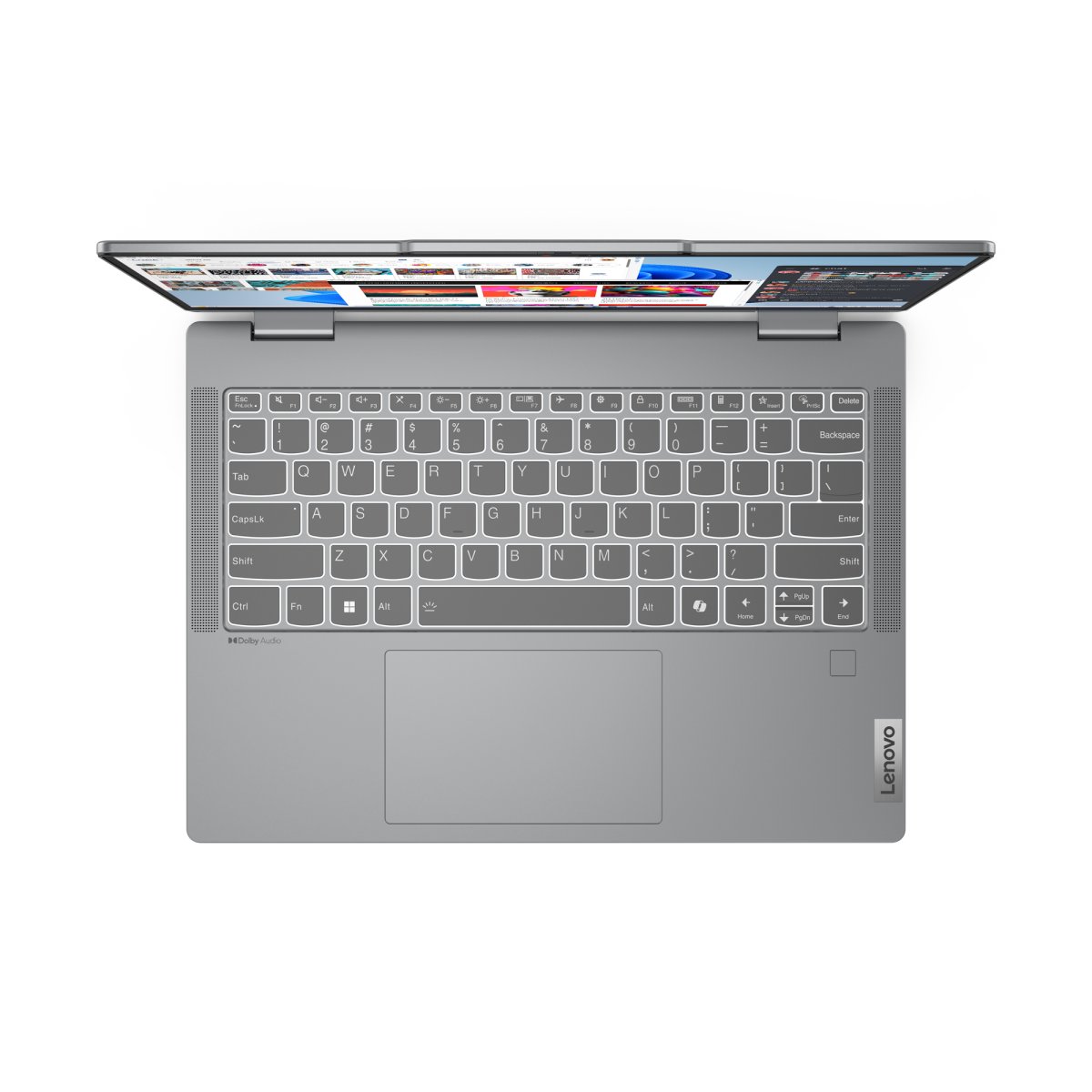 Lenovo IdeaPad 5 2-in-1 14IRH9 Intel® Core™ i7 i7-13620H Hybrid (2-in-1) 35.6 cm (14") Touchscreen WUXGA 16 GB LPDDR5x-SDRAM 1 TB SSD Wi-Fi 6 (802.11ax) Windows 11 Home UK English Grey - Image 3