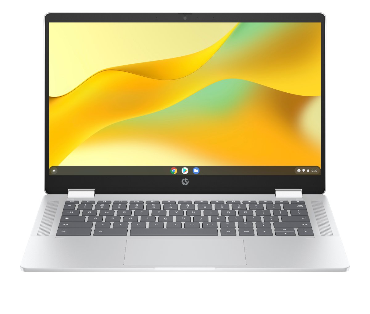 HP Chromebook x360 14b-cd0001na 14-inch FHD Touchscreen Intel N200 8GB 128GB eUFS ChromeOS Silver - Image 2