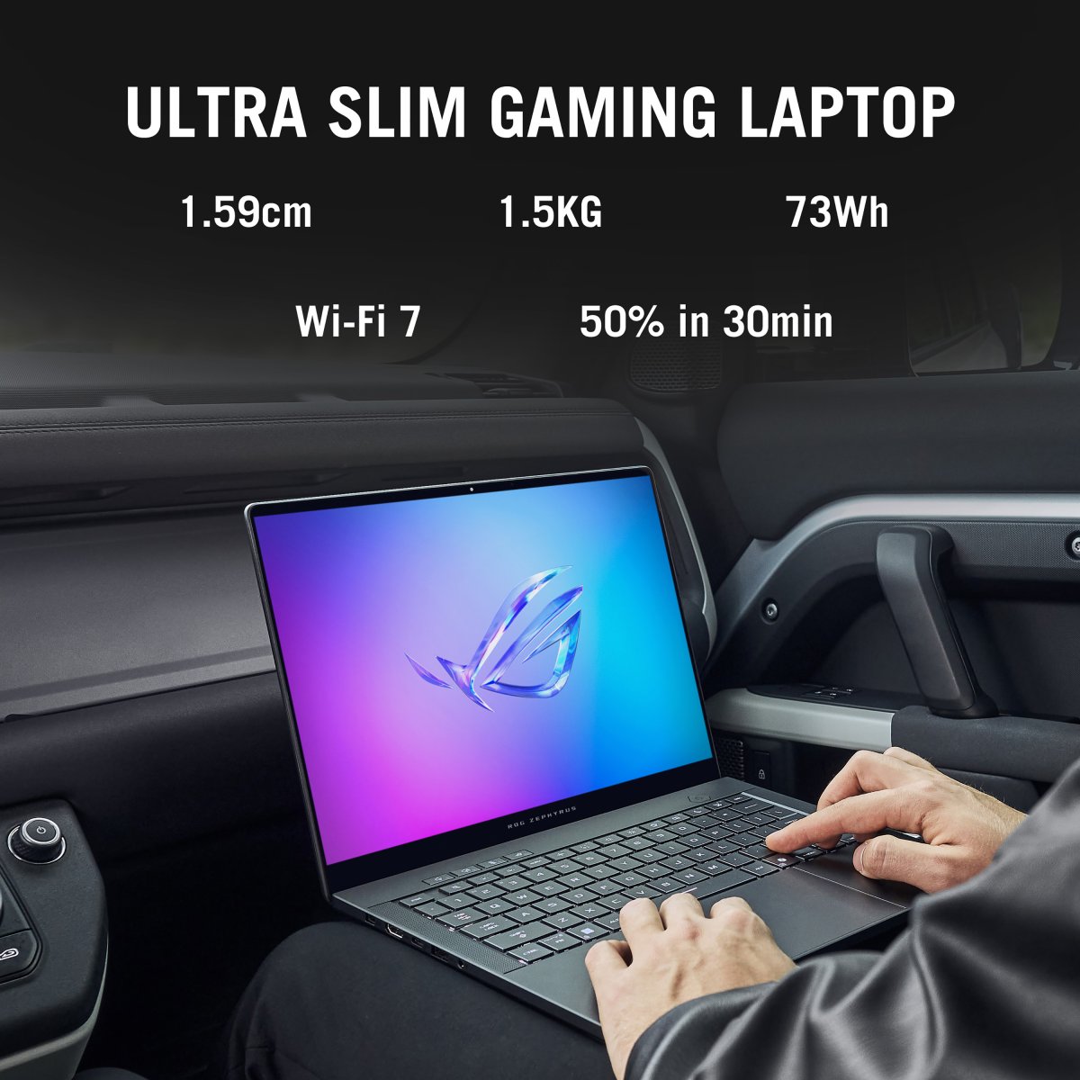 ASUS ROG Zephyrus G14 GA403WW-QS075W AMD Ryzen AI 9 HX 370 Laptop 35.6 cm (14") 3K 32 GB LPDDR5x-SDRAM 2 TB SSD NVIDIA GeForce RTX 5080 Wi-Fi 7 (802.11be) Windows 11 Home Grey - Image 19