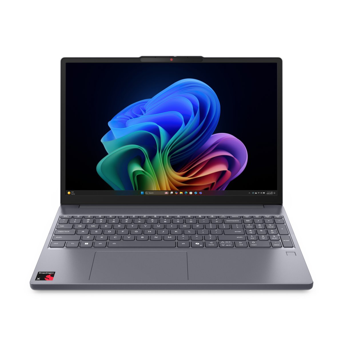 Lenovo IdeaPad Slim 3 15Q8X10 Copilot+ PC Snapdragon X1-26-100 Laptop 38.9 cm (15.3") WUXGA 24 GB LPDDR5x-SDRAM 1 TB SSD Wi-Fi 7 (802.11be) Windows 11 Home English Grey