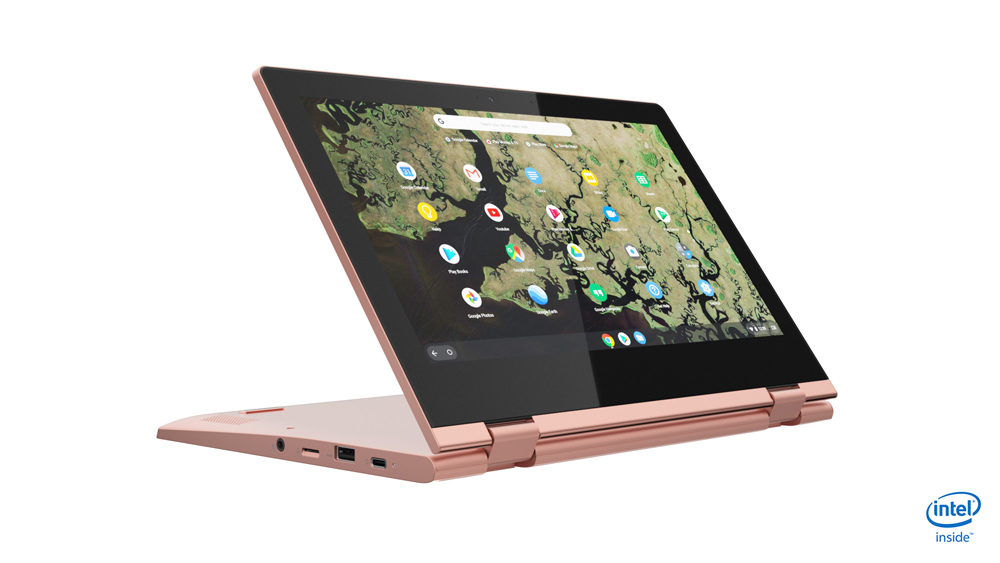 Lenovo Chromebook C340-11 Intel® Celeron® N4000 29.5 cm (11.6") Touchscreen HD 4 GB LPDDR4-SDRAM 32 GB eMMC Wi-Fi 5 (802.11ac) ChromeOS Pink - Image 4