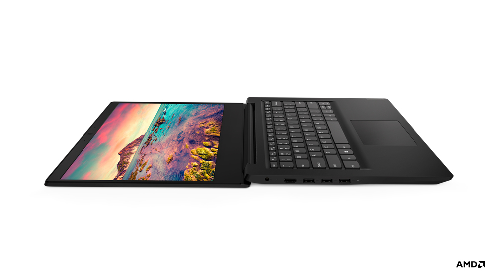 Lenovo IdeaPad S145-14API AMD Ryzen™ 3 3200U Laptop 35.6 cm (14") HD 4 GB DDR4-SDRAM 128 GB SSD Wi-Fi 5 (802.11ac) Windows 10 Home in S mode Black