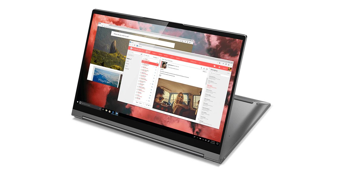 Lenovo Yoga C940-14IIL Intel® Core™ i7 i7-1065G7 Hybrid (2-in-1) 35.6 cm (14") Touchscreen 4K Ultra HD 8 GB LPDDR4x-SDRAM 512 GB SSD Wi-Fi 6 (802.11ax) Windows 10 Home Grey - Image 5