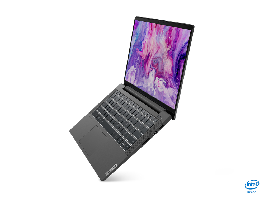 Lenovo IdeaPad 5 14IIL05 Intel® Core™ i5 i5-1035G1 Laptop 35.6 cm (14") Full HD 8 GB DDR4-SDRAM 256 GB SSD Wi-Fi 6 (802.11ax) Windows 10 Home in S mode UK English Grey