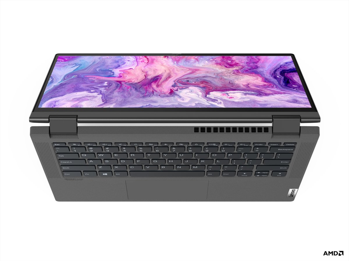 Lenovo IdeaPad Flex 5 14ARE05 AMD Ryzen™ 7 4700U Hybrid (2-in-1) 35.6 cm (14") Touchscreen Full HD 8 GB DDR4-SDRAM 512 GB SSD Wi-Fi 5 (802.11ac) Windows 10 Home in S mode Graphite, Grey - Image 5