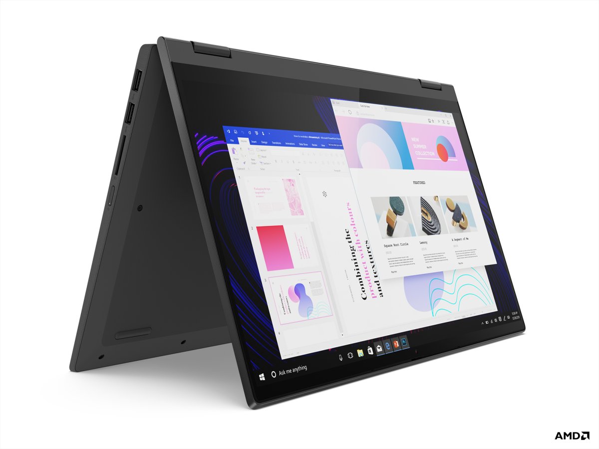 Lenovo IdeaPad Flex 5 14ARE05 AMD Ryzen™ 7 4700U Hybrid (2-in-1) 35.6 cm (14") Touchscreen Full HD 8 GB DDR4-SDRAM 512 GB SSD Wi-Fi 5 (802.11ac) Windows 10 Home in S mode Graphite, Grey - Image 11