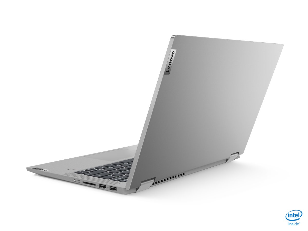 Lenovo IdeaPad Flex 5 14IIL05 Intel® Core™ i7 i7-1065G7 Hybrid (2-in-1) 35.6 cm (14") Touchscreen Full HD 8 GB DDR4-SDRAM 512 GB SSD Wi-Fi 6 (802.11ax) Windows 10 Home in S mode Grey, Platinum - Image 3