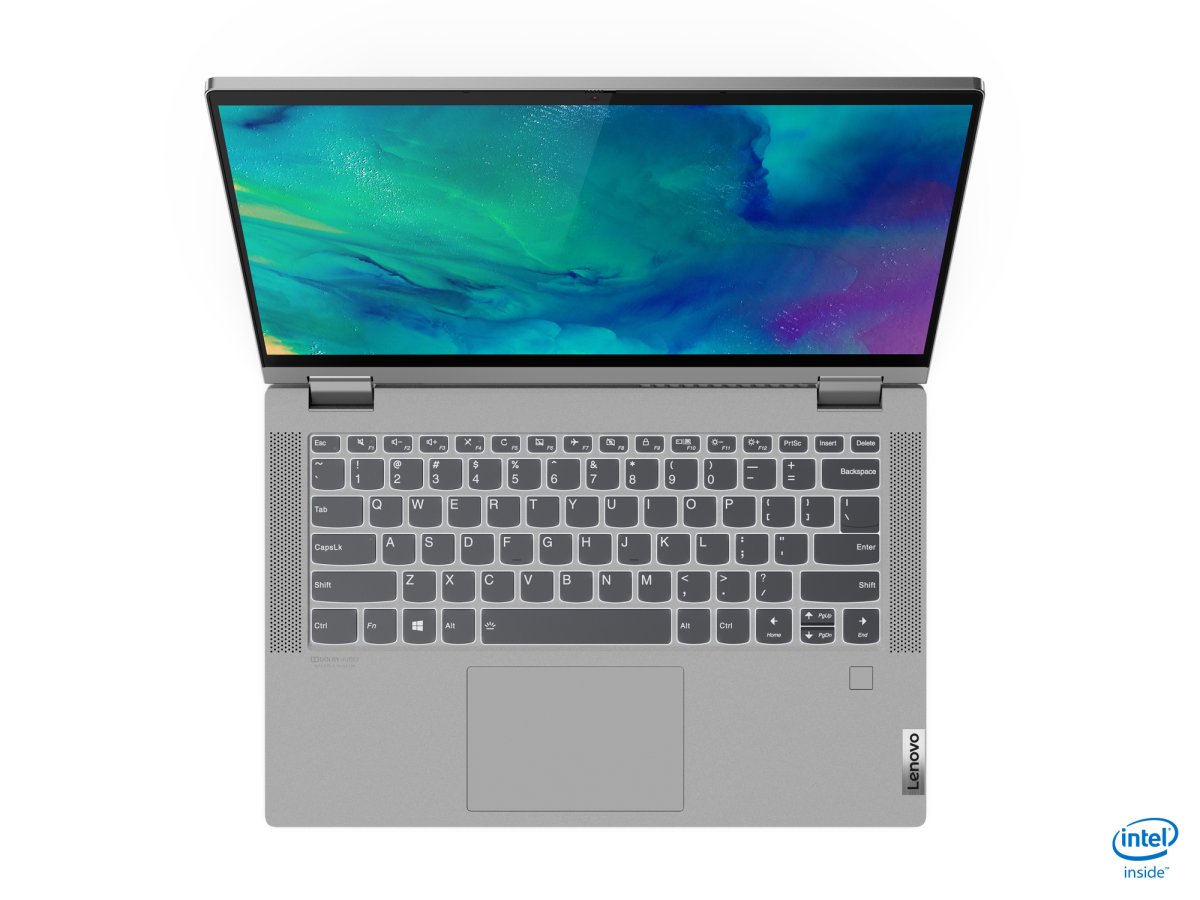Lenovo IdeaPad Flex 5 14IIL05 Intel® Core™ i7 i7-1065G7 Hybrid (2-in-1) 35.6 cm (14") Touchscreen Full HD 8 GB DDR4-SDRAM 512 GB SSD Wi-Fi 6 (802.11ax) Windows 10 Home in S mode Grey, Platinum - Image 7