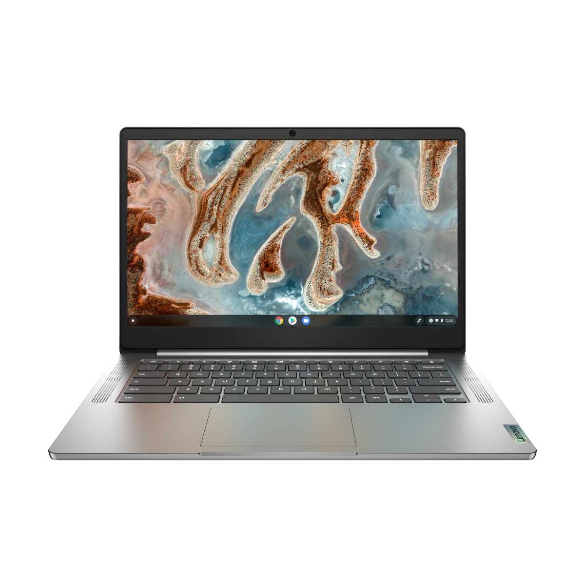 Lenovo IdeaPad 3 Chrome 14M836 MediaTek MT8183 Chromebook 35.6 cm (14") Full HD 4 GB LPDDR4x-SDRAM 64 GB eMMC Wi-Fi 5 (802.11ac) ChromeOS UK English Grey