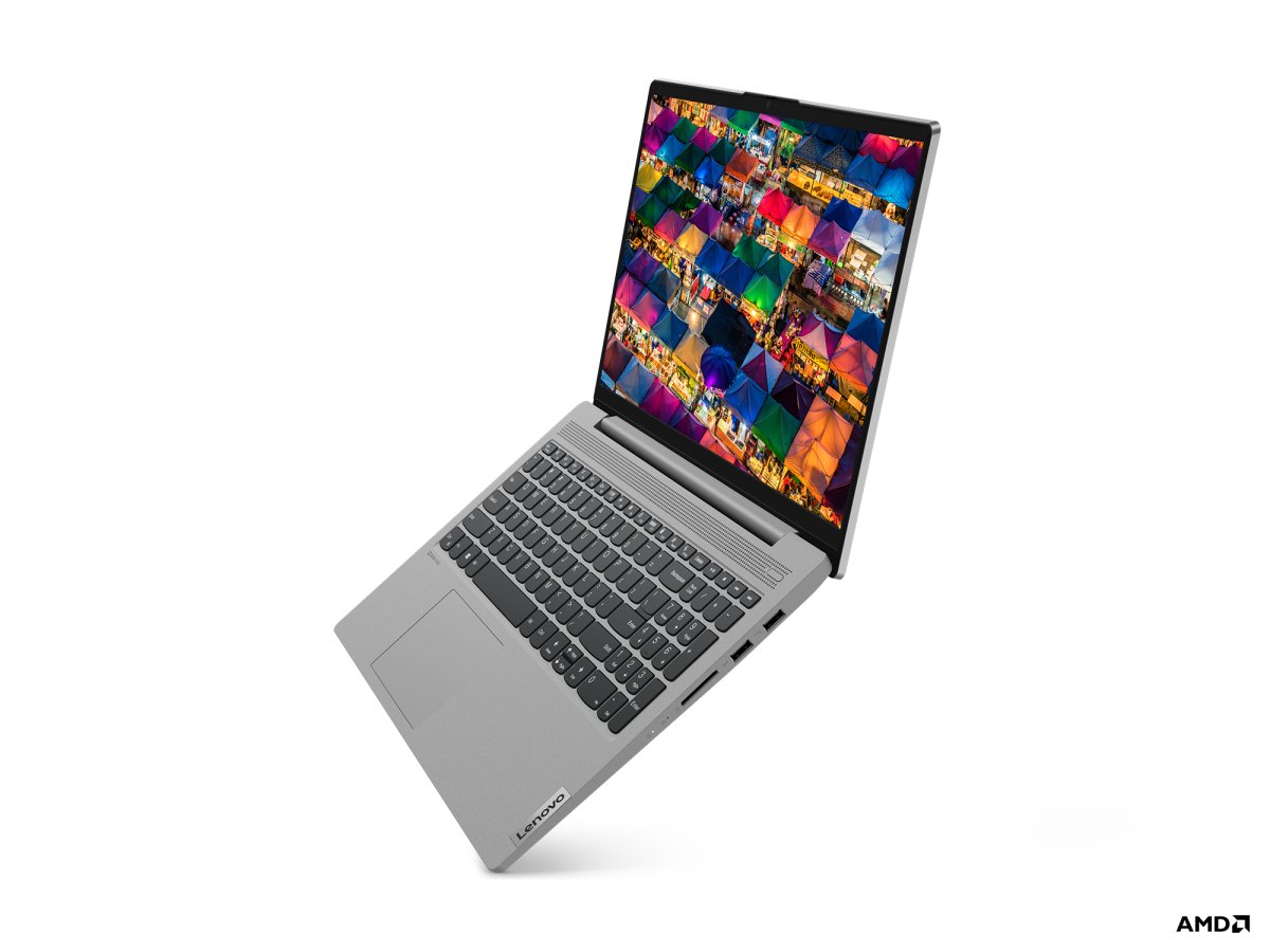 Lenovo IdeaPad 5 15ARE05 AMD Ryzen™ 7 4700U Laptop 39.6 cm (15.6") Full HD 8 GB DDR4-SDRAM 512 GB SSD Wi-Fi 6 (802.11ax) Windows 10 Home in S mode Grey, Platinum