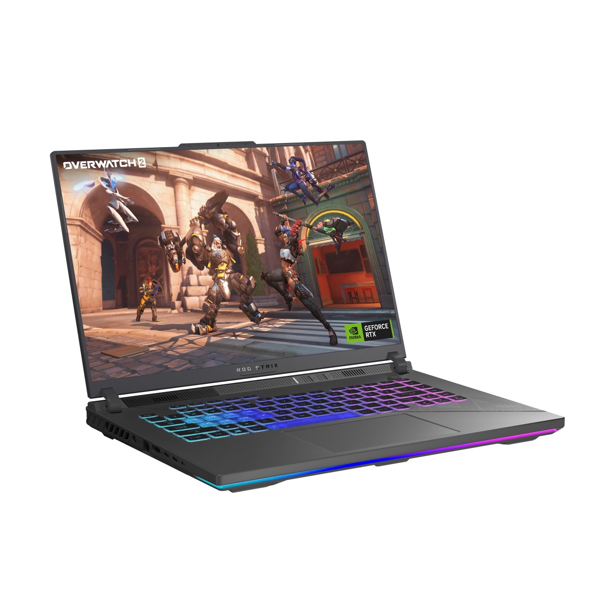ASUS ROG Strix G16 G614JZ-N4024W Intel® Core™ i9 i9-13980HX Laptop 40.6 cm (16") Quad HD+ 16 GB DDR5-SDRAM 1 TB SSD NVIDIA GeForce RTX 4080 Wi-Fi 6E (802.11ax) Windows 11 Home Black, Grey - Image 2
