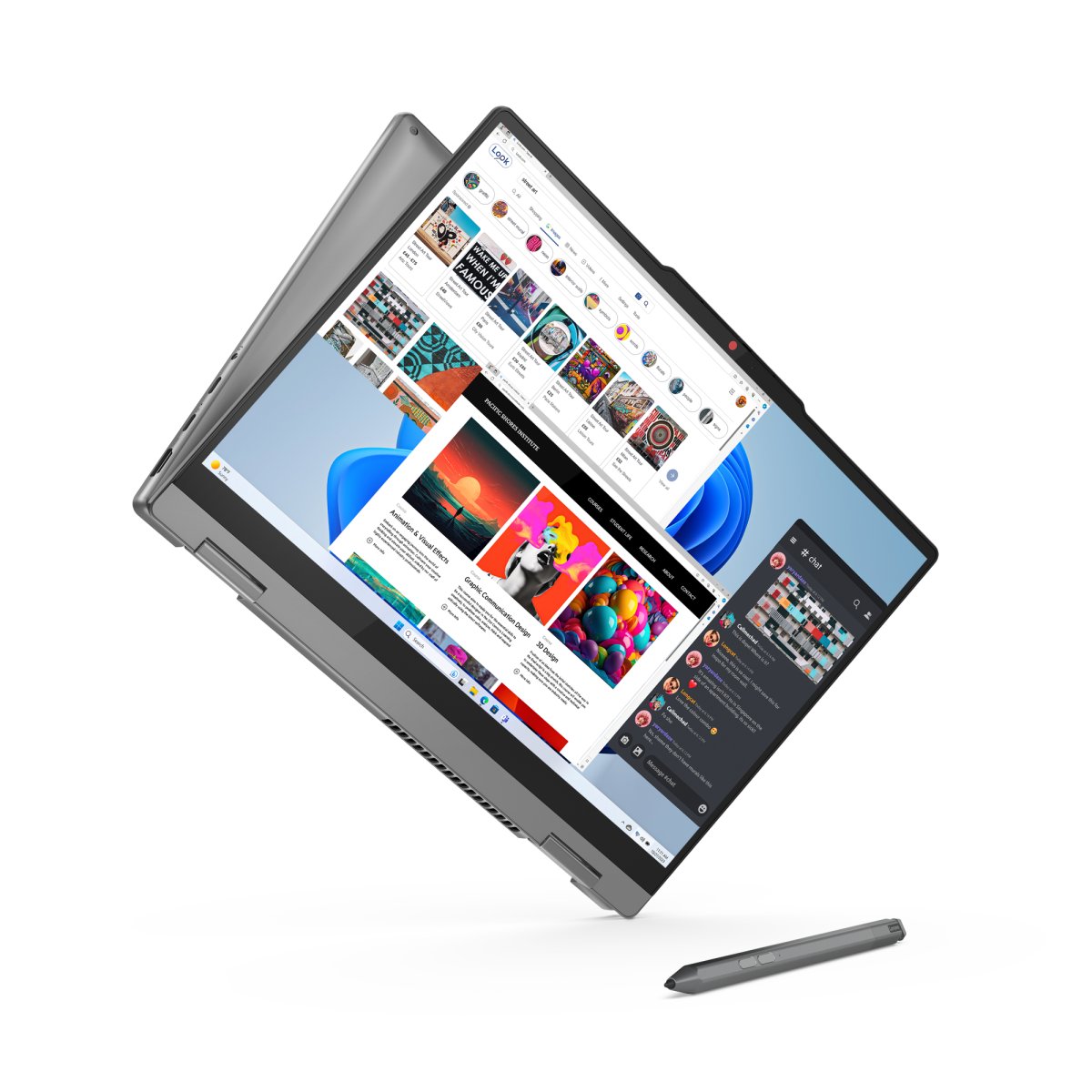 Lenovo IdeaPad 5 2-in-1 14IRH9 Intel® Core™ i7 i7-13620H Hybrid (2-in-1) 35.6 cm (14") Touchscreen WUXGA 16 GB LPDDR5x-SDRAM 1 TB SSD Wi-Fi 6 (802.11ax) Windows 11 Home UK English Grey - Image 11