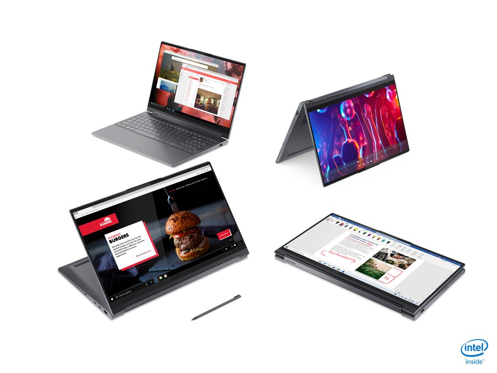 Lenovo Yoga 9 15IMH5 Intel® Core™ i7 i7-10750H Hybrid (2-in-1) 39.6 cm (15.6") Touchscreen 4K Ultra HD 16 GB DDR4-SDRAM 512 GB SSD NVIDIA® GeForce® GTX 1650 Ti Wi-Fi 6 (802.11ax) Windows 10 Home Grey - Image 13