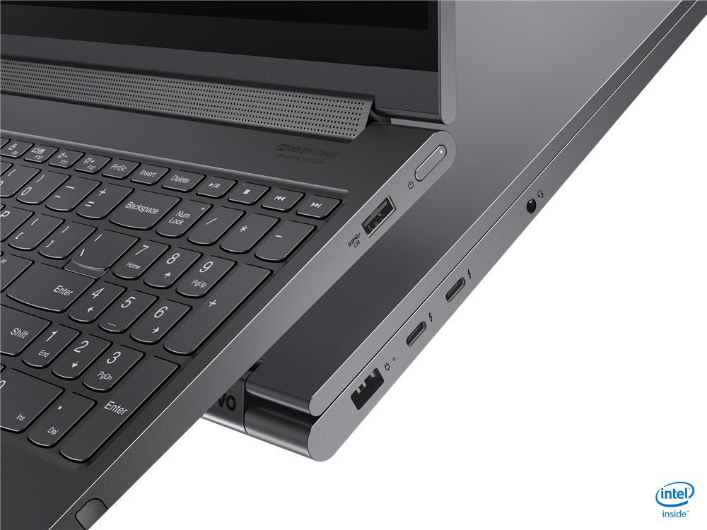 Lenovo Yoga 9 15IMH5 Intel® Core™ i7 i7-10750H Hybrid (2-in-1) 39.6 cm (15.6") Touchscreen 4K Ultra HD 16 GB DDR4-SDRAM 512 GB SSD NVIDIA® GeForce® GTX 1650 Ti Wi-Fi 6 (802.11ax) Windows 10 Home Grey - Image 10