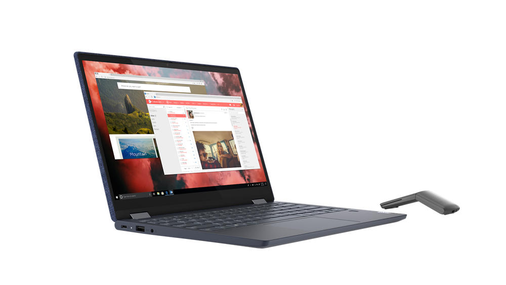 Lenovo Yoga 6 13ARE05 AMD Ryzen™ 7 4700U Hybrid (2-in-1) 33.8 cm (13.3") Touchscreen Full HD 8 GB DDR4-SDRAM 512 GB SSD Wi-Fi 6 (802.11ax) Windows 10 Home UK English Blue - Image 9