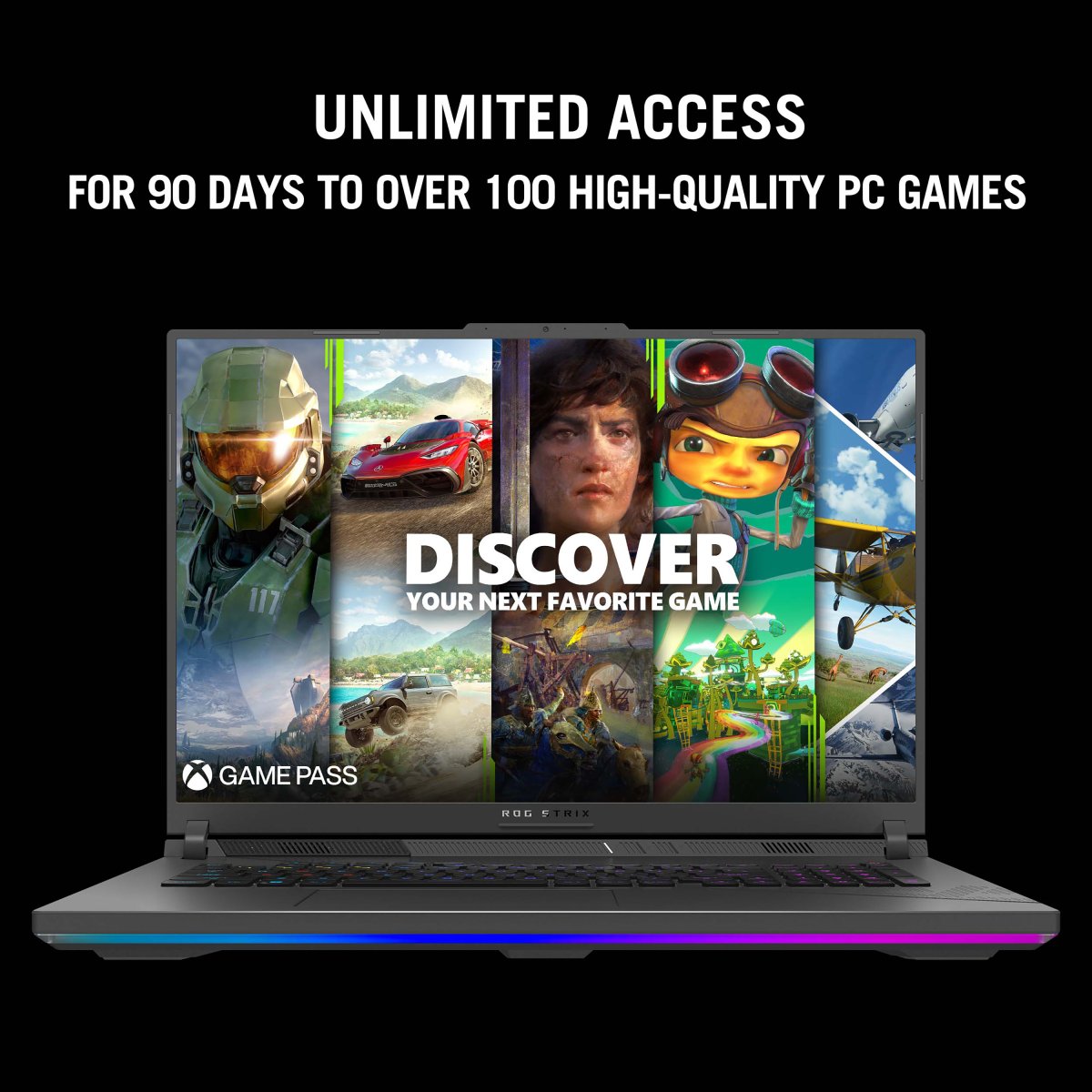 ASUS ROG Strix G16 G614JZ-N4024W Intel® Core™ i9 i9-13980HX Laptop 40.6 cm (16") Quad HD+ 16 GB DDR5-SDRAM 1 TB SSD NVIDIA GeForce RTX 4080 Wi-Fi 6E (802.11ax) Windows 11 Home Black, Grey - Image 14