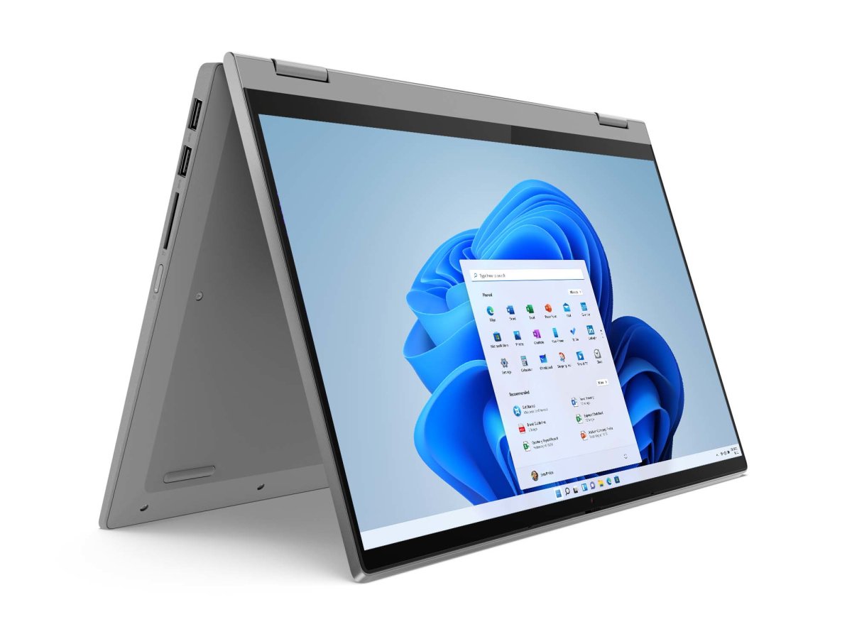 Lenovo IdeaPad Flex 5 14IIL05 Intel® Core™ i7 i7-1065G7 Hybrid (2-in-1) 35.6 cm (14") Touchscreen Full HD 8 GB DDR4-SDRAM 512 GB SSD Wi-Fi 6 (802.11ax) Windows 10 Home in S mode Grey, Platinum - Image 15
