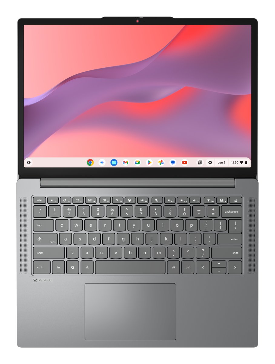 Lenovo Chrome 14M8911 MediaTek Kompanio 540 Chromebook 35.6 cm (14") WUXGA 4 GB LPDDR5x-SDRAM 64 GB UFS Wi-Fi 7 (802.11be) ChromeOS English Grey - Image 13