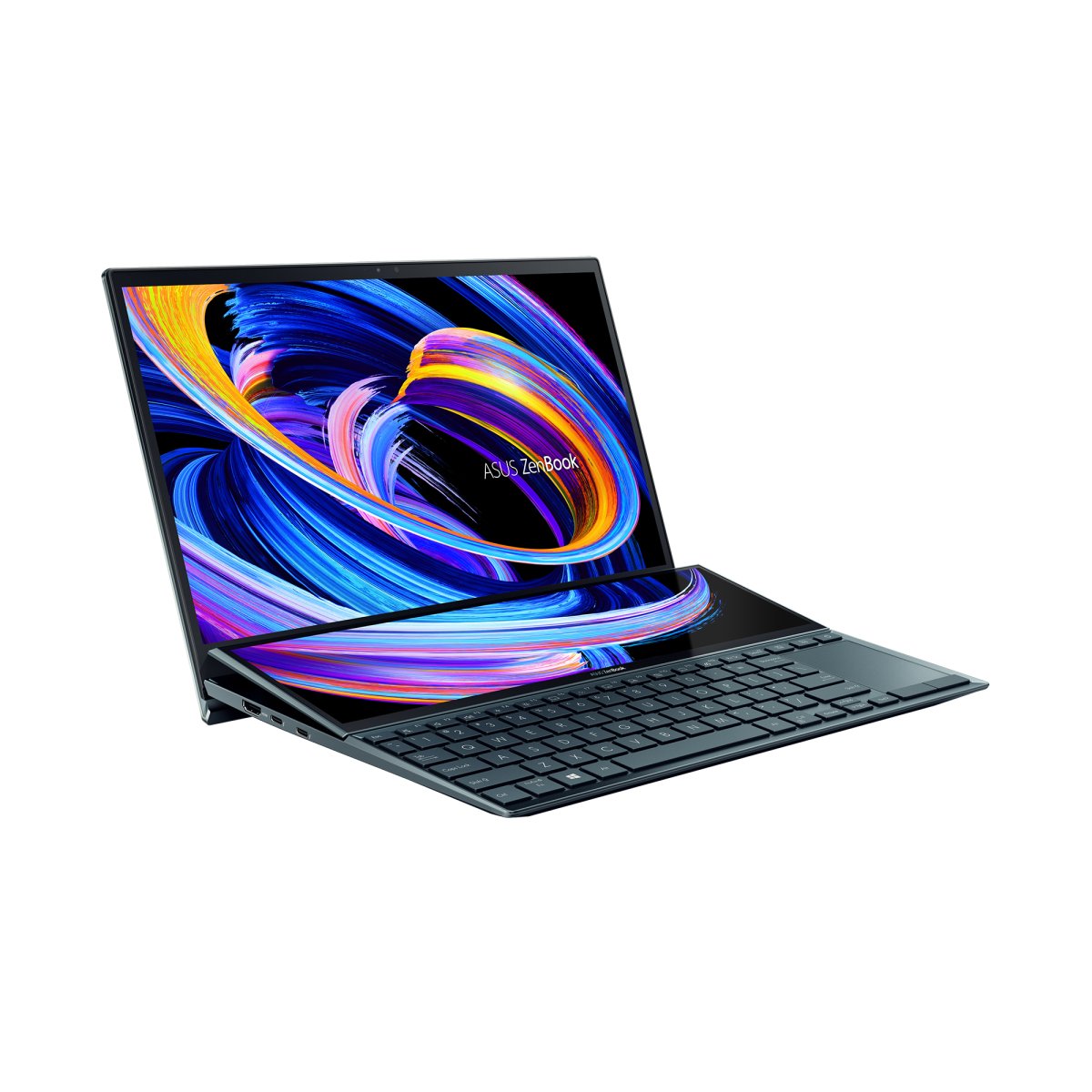 ASUS Zenbook Duo 14 UX482EAR-HY389W Intel® Core™ i7 i7-1195G7 Laptop 35.6 cm (14") Touchscreen Full HD 16 GB LPDDR4x-SDRAM 512 GB SSD Wi-Fi 6E (802.11ax) Windows 11 Home Blue - Image 2