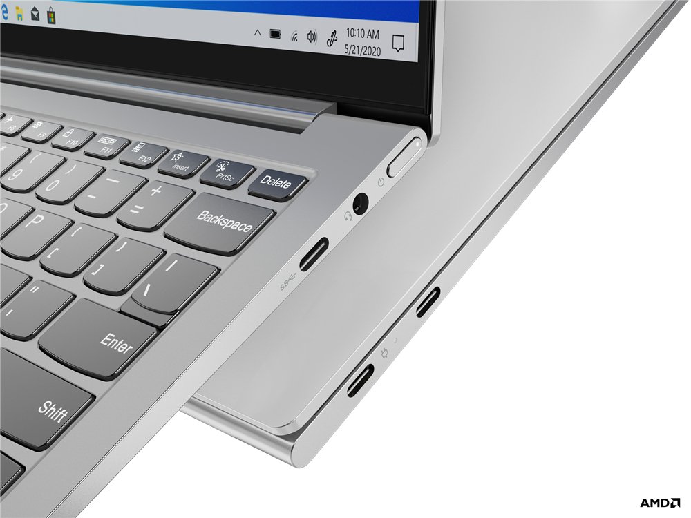 Lenovo Yoga Slim 7 13ACN5 AMD Ryzen™ 5 5600U Laptop 33.8 cm (13.3") Quad HD 8 GB LPDDR4x-SDRAM 256 GB SSD Wi-Fi 6 (802.11ax) Windows 10 Home UK English Silver - Image 3