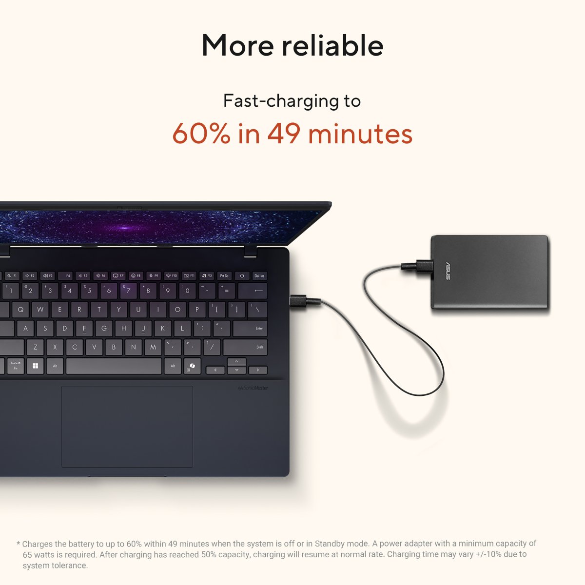ASUS Vivobook 14 M1407KA-LY134W Copilot+ PC AMD Ryzen™ AI 5 330 Laptop 35.6 cm (14") WUXGA 16 GB DDR5-SDRAM 512 GB SSD Wi-Fi 6 (802.11ax) Windows 11 Home Blue - Image 12