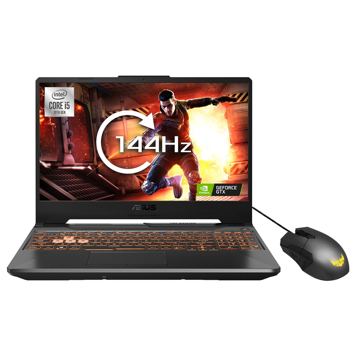 ASUS TUF Gaming F15 FX506LH-HN082W Intel® Core™ i5 i5-10300H Laptop 39.6 cm (15.6") Full HD 8 GB DDR4-SDRAM 512 GB SSD NVIDIA® GeForce® GTX 1650 Wi-Fi 6 (802.11ax) Windows 11 Home Black - Image 9