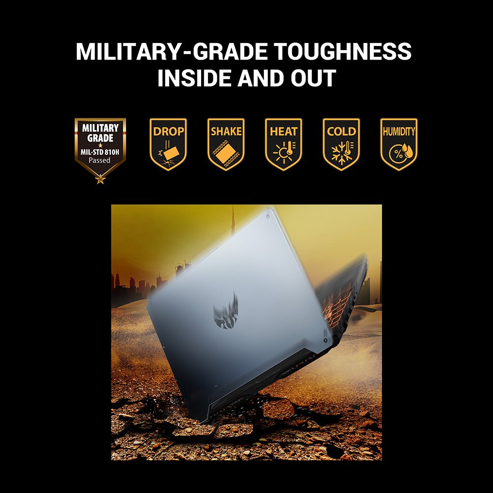 ASUS TUF Gaming F15 FX506LH-HN082W Intel® Core™ i5 i5-10300H Laptop 39.6 cm (15.6") Full HD 8 GB DDR4-SDRAM 512 GB SSD NVIDIA® GeForce® GTX 1650 Wi-Fi 6 (802.11ax) Windows 11 Home Black - Image 12