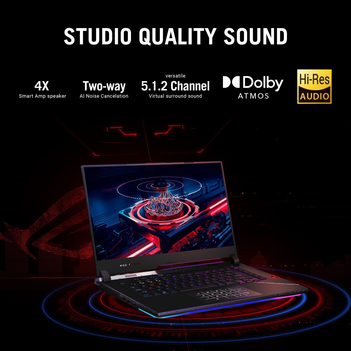 ASUS ROG Strix SCAR 15 G533ZW-LN148W Intel® Core™ i9 i9-12900H Laptop 39.6 cm (15.6") Wide Quad HD 16 GB DDR5-SDRAM 2 TB SSD NVIDIA GeForce RTX 3070 Ti Wi-Fi 6E (802.11ax) Windows 11 Home Black - Image 13