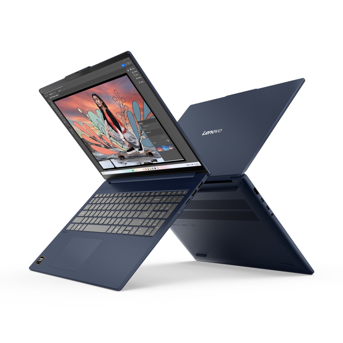 Lenovo IdeaPad Slim 5 16AHP10 AMD Ryzen™ 7 8845HS Laptop 40.6 cm (16") 2.8K 32 GB DDR5-SDRAM 1 TB SSD Wi-Fi 7 (802.11be) Windows 11 Home English Blue - Image 4