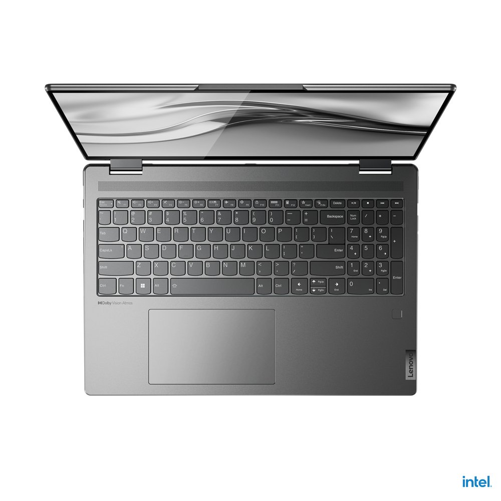 Lenovo Yoga 7 16IAH7 Intel® Core™ i7 i7-12700H Hybrid (2-in-1) 40.6 cm (16") Touchscreen 2.5K 16 GB LPDDR5-SDRAM 512 GB SSD Intel Arc A370M Wi-Fi 6E (802.11ax) Windows 11 Home UK English Grey - Image 8